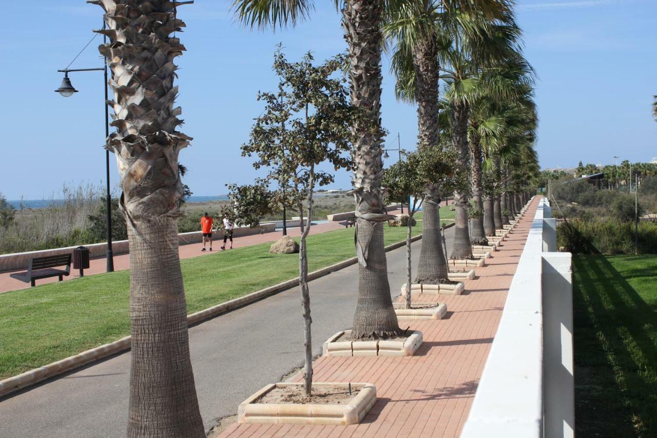 Apartamento Almerimar Primera Linea De Playa Exterior foto